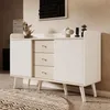 Merax Sideboard 117,5x39,5x79cm avec 3 tiroirs, commode Voir les images du produit 3