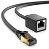 deleyCON 0,5m CAT8.1 RJ45 Verlängerung Patchkabel Produktbild-Vorschau 1