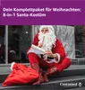 8 in 1 Set Weihnachtsmannkostüm & Nikolauskostüm - Santa Produktbild-Vorschau 2