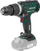 A cordless drill with a battery pack attached, shown against a white background. Produktbild-Vorschau