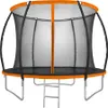 nabbi Trampolin Jumper PROFI 305 cm - schwarz / orange Produktbild-Vorschau 1