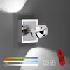 Lampa ścienna LED LeuchtenDirekt LS-Opti RGB+CCT stalowa Podgląd zdjęcia produktu 1