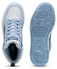 Puma Rebound V6 Mid Jr White-Dark Indigo-Haute Tropic Größe Produktbild-Vorschau 12
