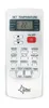 A white remote control for an air conditioner is shown against a white background. Produktbild-Vorschau