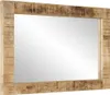 vidaXL Lustro 70x50 cm lite drewno mango i szkło Podgląd zdjęcia produktu 3