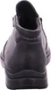 The back view of a black leather boot. Anteprima dell’immagine prodotto