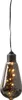 A decorative light bulb with internal LEDs, suspended by a black cord. Produktbild-Vorschau
