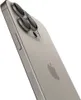 A close-up, angled view of the back of a smartphone, showing the camera lenses and the Apple logo. Anteprima dell’immagine prodotto