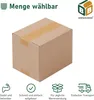 200 x Faltkarton (190 x 150 x 140 mm) stabil 1-wellig Produktbild-Vorschau 1