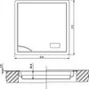 Einbauwaage elektronisch schwarz / Edelstahl / Küchenwaage Produktbild-Vorschau 1