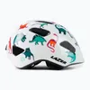 Kinderfahrradhelm Lazer Pnut KinetiCore Weiß Dinosaurier Produktbild-Vorschau 8