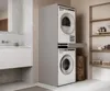 Waschmaschine Trockner Schrank mit Ausziehbrett Produktbild-Vorschau 2