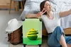 MuchoWow® Koffer Handgepäck Trolley Rollkoffer Kleine Produktbild-Vorschau 2