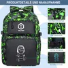 Mofut Schulrucksäcke, 2 Stück Rucksack Anime Leuchtender Produktbild-Vorschau 8