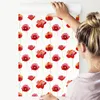 10m VLIES TAPETE Rolle Natur Blumen Mohnblumen Aquarell Produktbild-Vorschau 3
