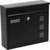 Cassetta postale Wiltec V12 nera 362 x 115 x 315 mm, Anteprima dell’immagine prodotto 1
