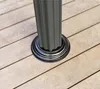 Close-up of the base of a fluted column on a wooden deck. Náhled obrázku produktu