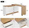 okwish Sideboard mit drehbare Tischplatte, Kommode mit Produktbild-Vorschau 7
