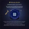 Marketing image for Manuka Health honey, featuring a QR code for authenticity verification and information about the product's origin. Náhľad obrázku produktu