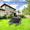Držák solárního panelu 114cm pro 2 solární moduly solární Náhled obrázku produktu 7