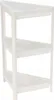 Eckregal Badezimmer Küche 71cm, 3-stufig, Weiß, Kunststoff, Produktbild-Vorschau 1