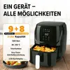 MAXXMEE Heißluft-Fritteuse Digital 3L Kombination Produktbild-Vorschau 2