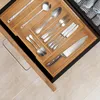 Portaposate Relaxdays, 5–7 scomparti, inserto estraibile Anteprima dell’immagine prodotto 4