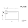 Kaldewei 385300013669 DW SUPERPLAN Mod.1853-1, 900 x 1400, Produktbild-Vorschau 2