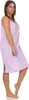 Damen Nachthemd Sleepshirt Nachtwäsche Sommer ohne Ärmel; Produktbild-Vorschau 2