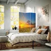 Paravent - Raumteiler Sunflower Sunset - Dekorativer Produktbild-Vorschau 2
