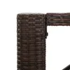 vidaXL 5-tlg. Gartenbar-Set mit Kissen Braun Poly Rattan -  Produktbild-Vorschau 7