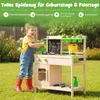 COSTWAY Cucina da gioco per bambini, cucina da esterno con Anteprima dell’immagine prodotto 8