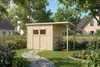 Gartenhaus Marksburg 3 mit Anbau natur Produktbild-Vorschau 7