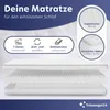 AquaFlex - 16cm 7-Zonen Kaltschaummatratze - H3&H4 - (90 x Produktbild-Vorschau 5