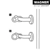 WAGNER Türpuffer DOPPELRING 4tlg. - 45 x 25 x 15 mm, Produktbild-Vorschau 4