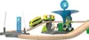 A toy train set with a gas station and a train. Produktbild-Vorschau