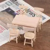 DIY 1:12 model krzesła do jadalni domki dla lalek Podgląd zdjęcia produktu 5