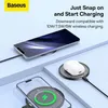 Baseus Simple 2 Wireless Charger 15W Cluster Black Anteprima dell’immagine prodotto 22