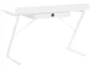 BELIANI Schreibtisch Weiß / Heller Holzfarbton 120 x 60 cm Produktbild-Vorschau 5