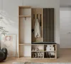 Garderobenschrank LUCA mit Sitzbank und Schuhschrank Produktbild-Vorschau 3