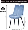 HOMAVO Esszimmerstuhl – Bequemer Samt- oder Produktbild-Vorschau 6