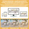 Sada venkovního zahradního nábytku Merax se stolem a 6 Náhled obrázku produktu 7