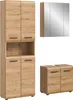 Badezimmer-Set >Ice< in artisan oak - 135x185x30cm Produktbild-Vorschau 2