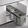 SVITA EM2x14 Einbaumülleimer 28L (2x14L) 2 Fächer mit Produktbild-Vorschau 2