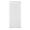 A white, freestanding refrigerator is shown against a white background. Produktbild-Vorschau