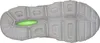 The bottom view of a gray shoe sole with a green accent. Náhled obrázku produktu