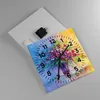 Wanduhr - Quadrat - Glasuhr - Blumen Vase - 30x30cm - Produktbild-Vorschau 2