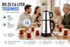 Teekocher elektrische Teemaschine Wasserkocher Teekanne Produktbild-Vorschau 5