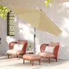 Angel Living 250cm Halbrund Sonnenschirm, Produktbild-Vorschau 5