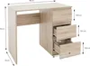 A diagram of a desk with dimensions. Produktbild-Vorschau